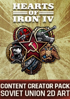 Купить Hearts of Iron IV: Content Creator Pack - Soviet Union 2D Art