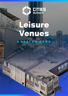 Купить ключ дешево Cities. Skylines II. Creator Pack. Leisure Venues