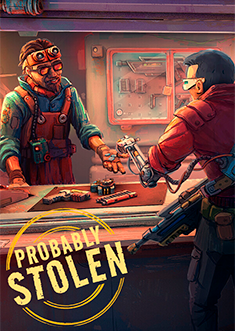 Купить Probably Stolen - Cyberpunk Shopkeeper Sim