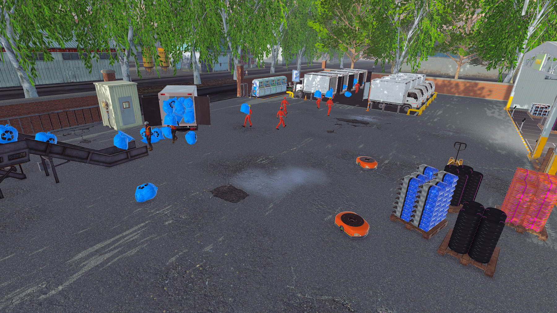 Recycling Centre Simulator