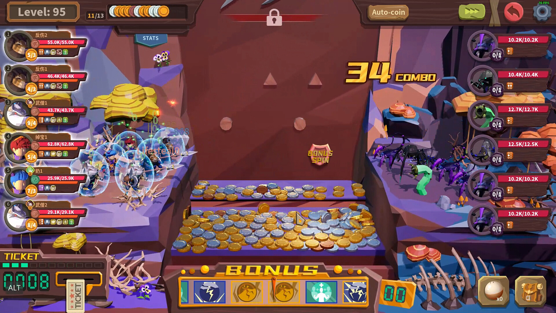 Coin Push RPG