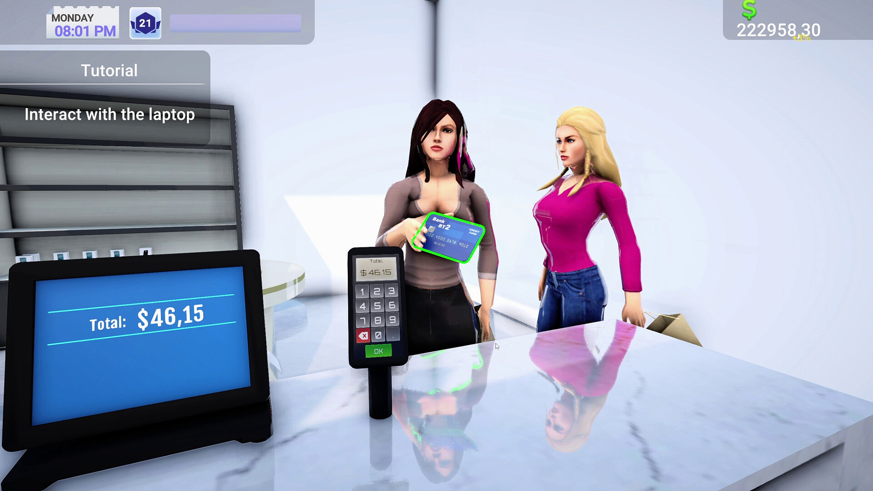 Electronics Store Simulator