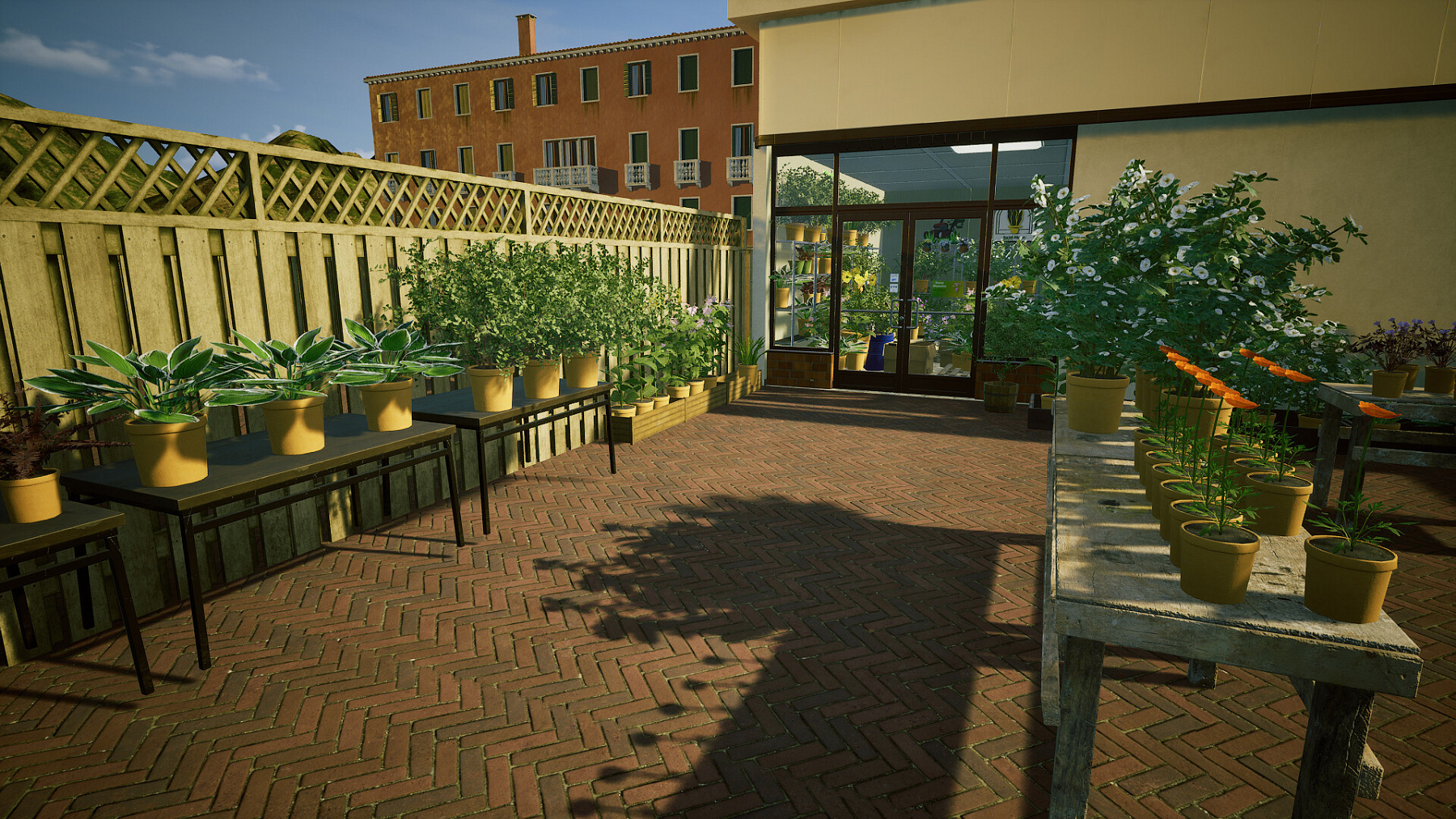 Sunny Blooms Garden Center
