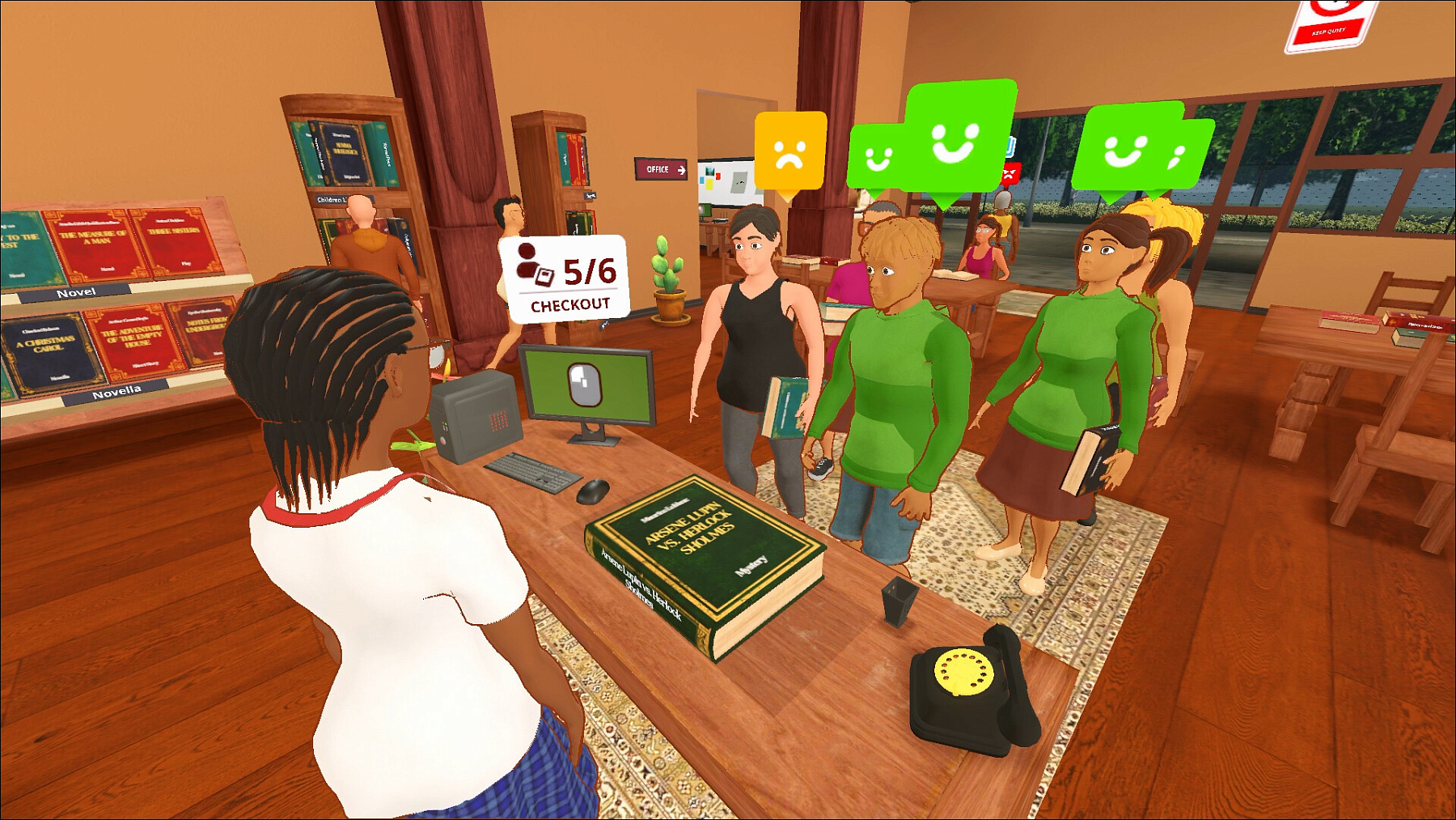 LIBRITOPIA: Librarian Simulator