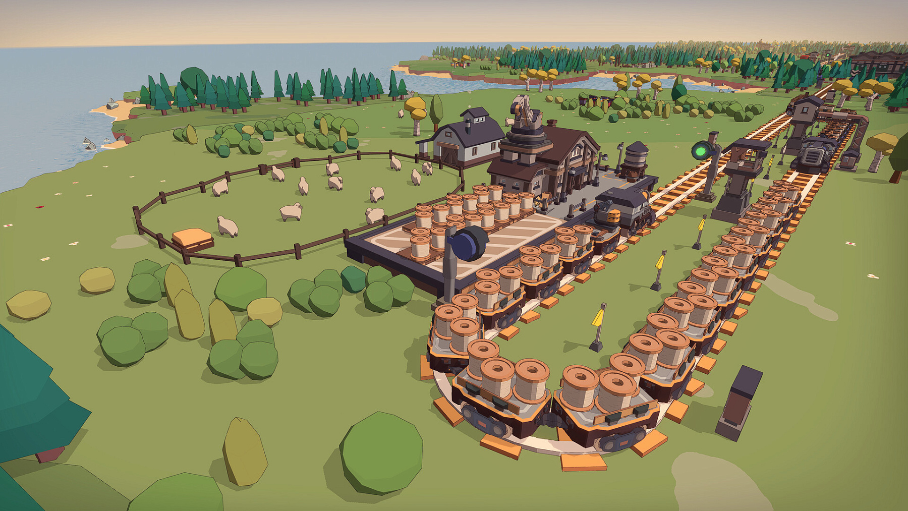 Super Loco World - Cozy Train Automation
