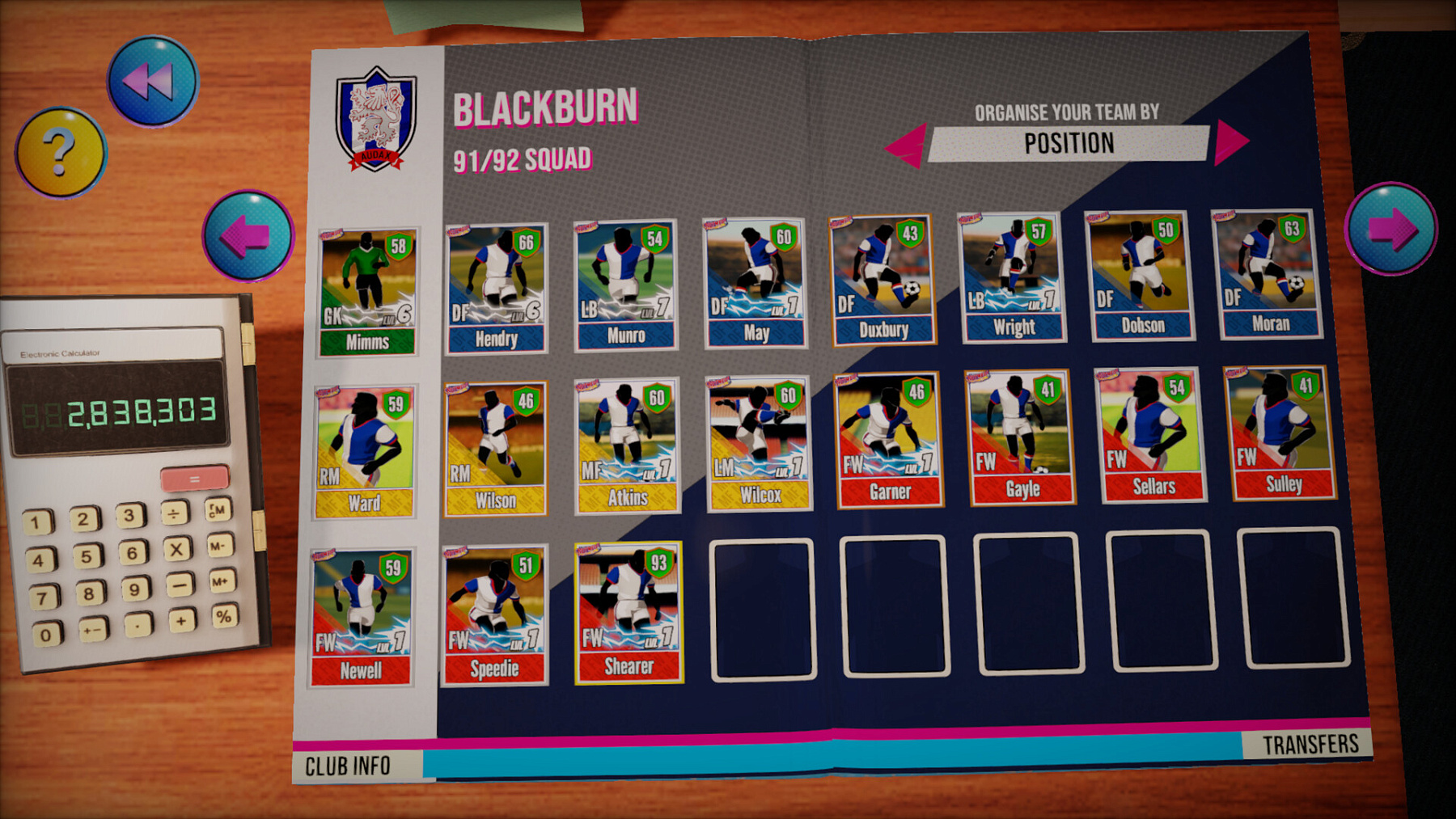 NUTMEG! A Nostalgic Deckbuilding Football Manager