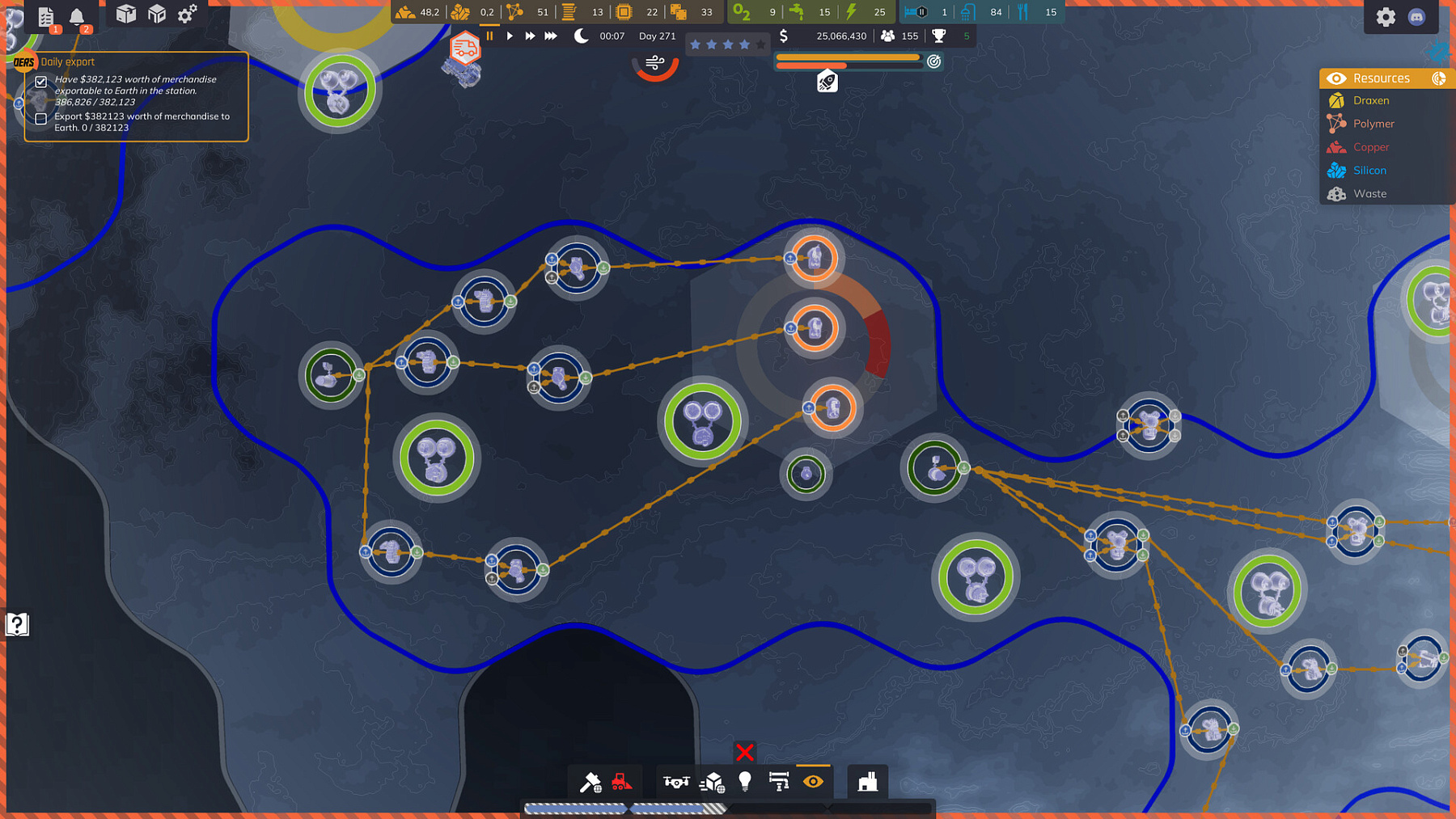 Space Drilling Station