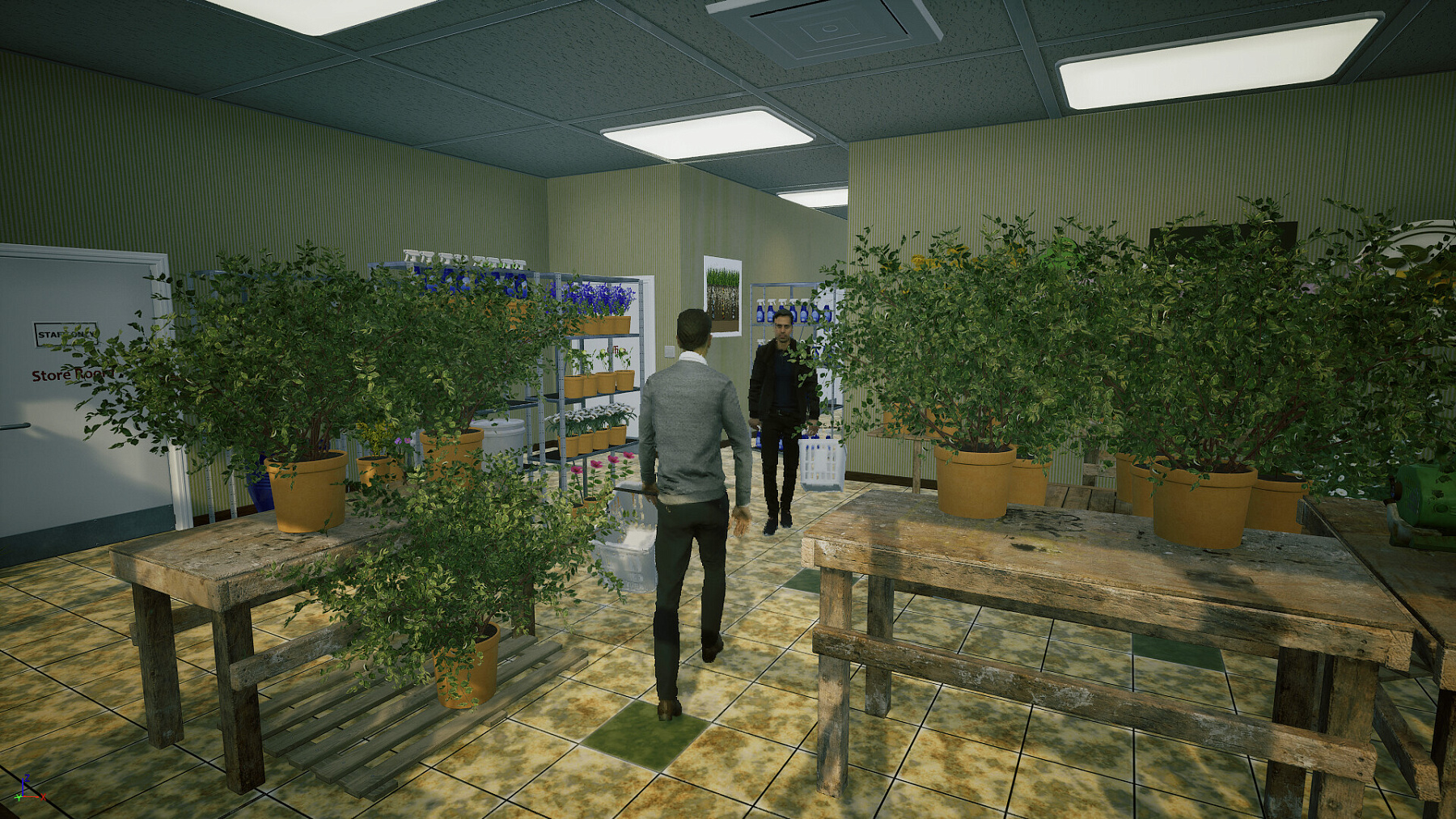 Sunny Blooms Garden Center
