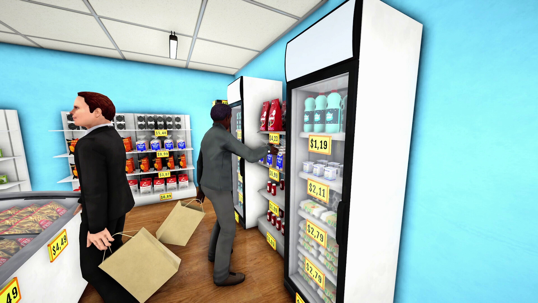 Shopkeeper: My First Supermarket