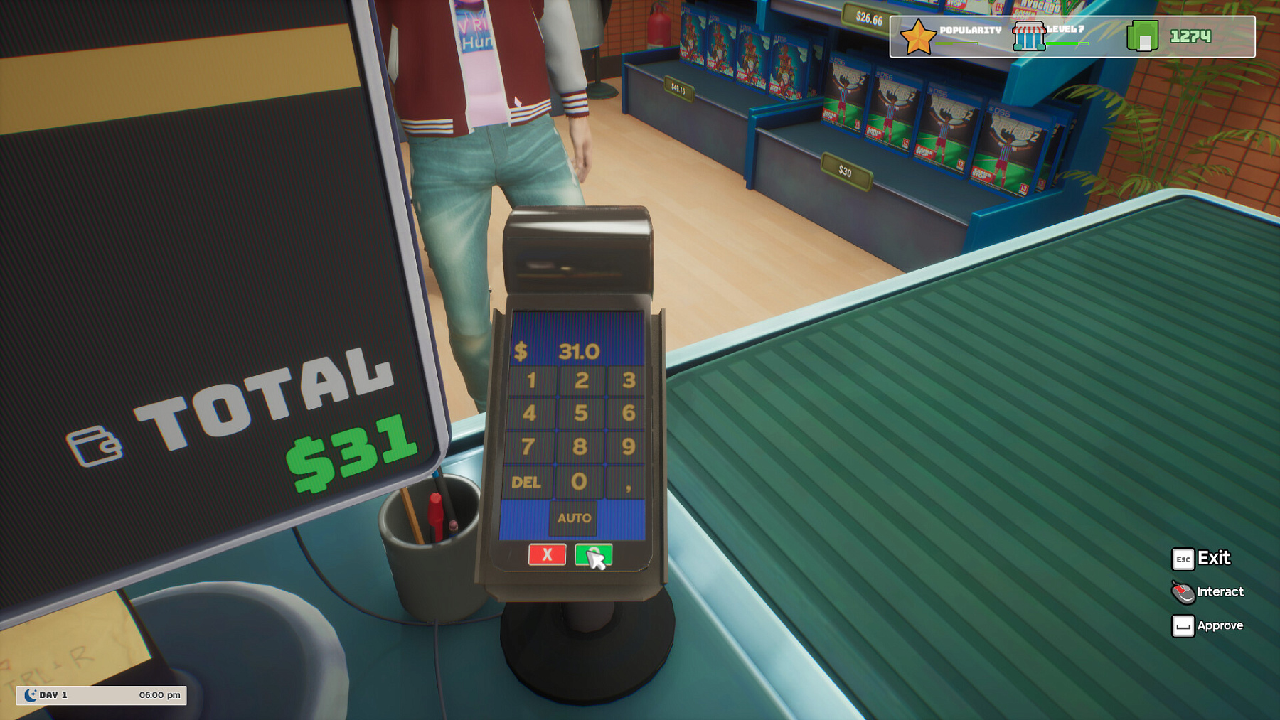 Gamer Stop Simulator
