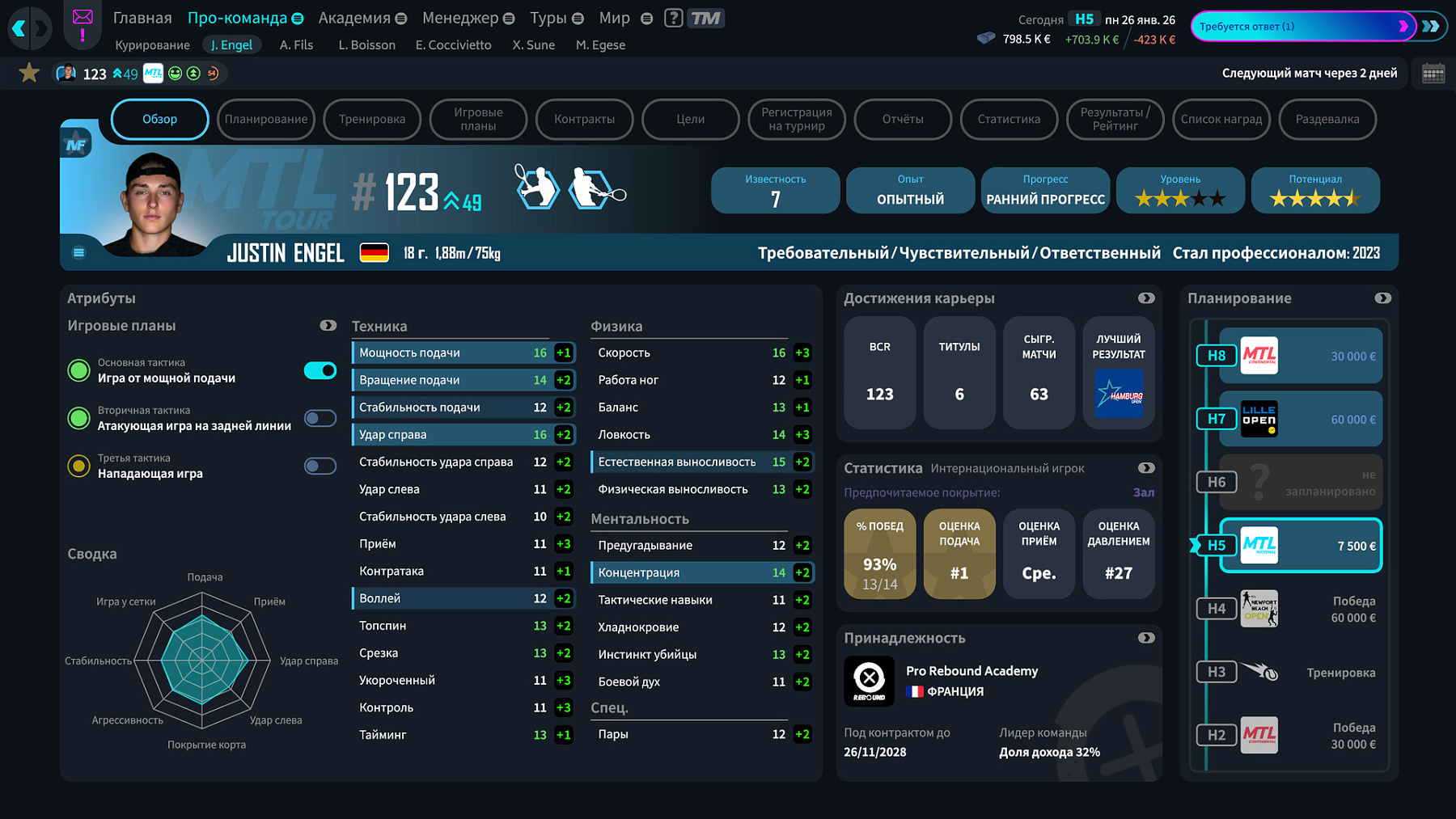 Tennis Manager 26