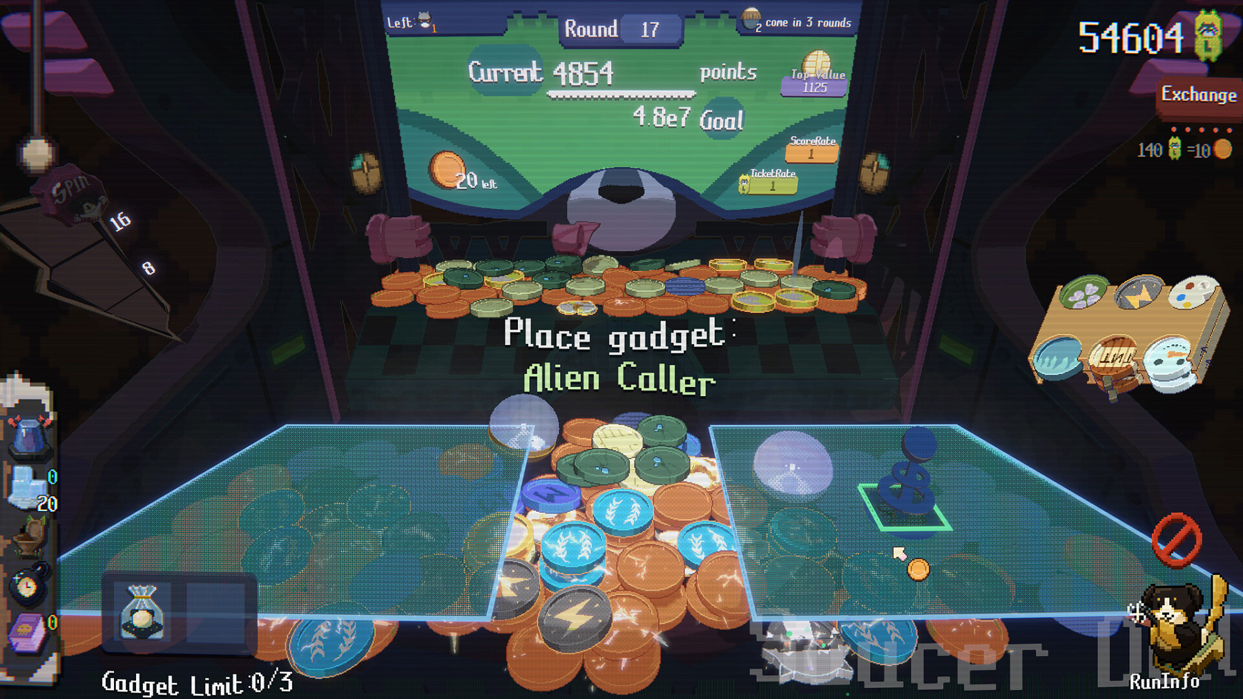 RACCOIN: Coin Pusher Roguelike