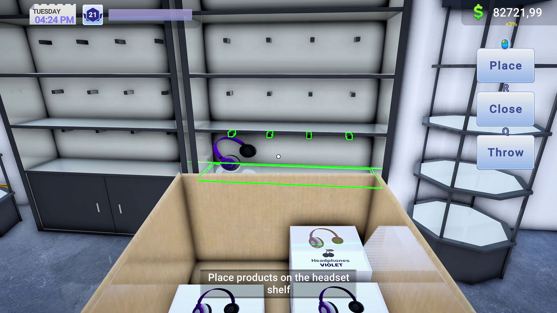 Electronics Store Simulator