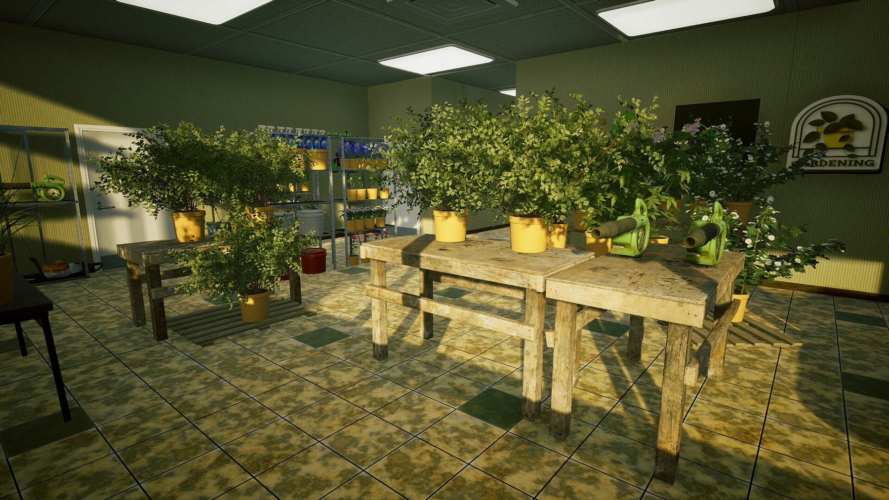 Sunny Blooms Garden Center